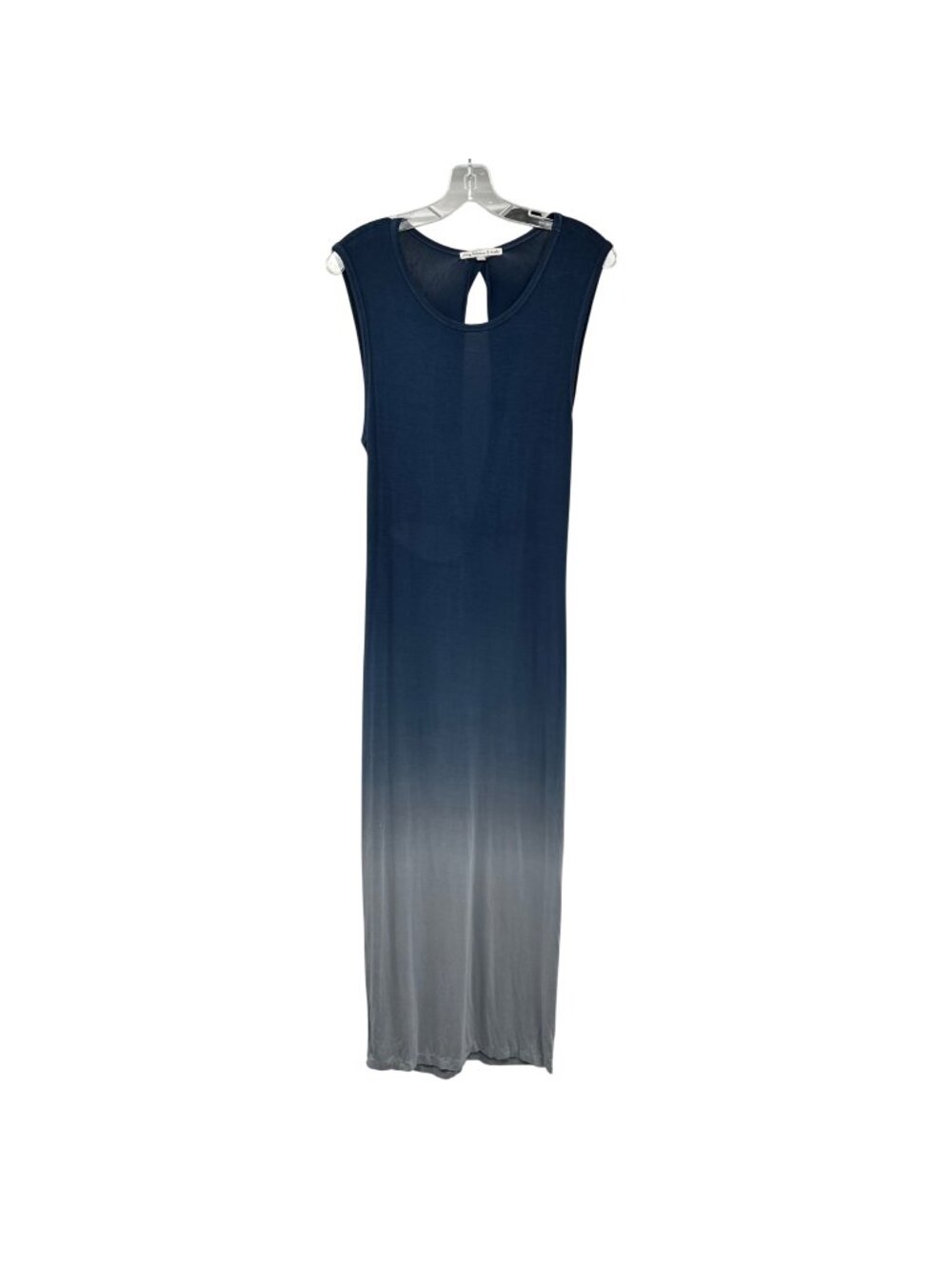 Young Fabulous & Broke Ombre Maxi Tank Dress Open Back Blue Size Large